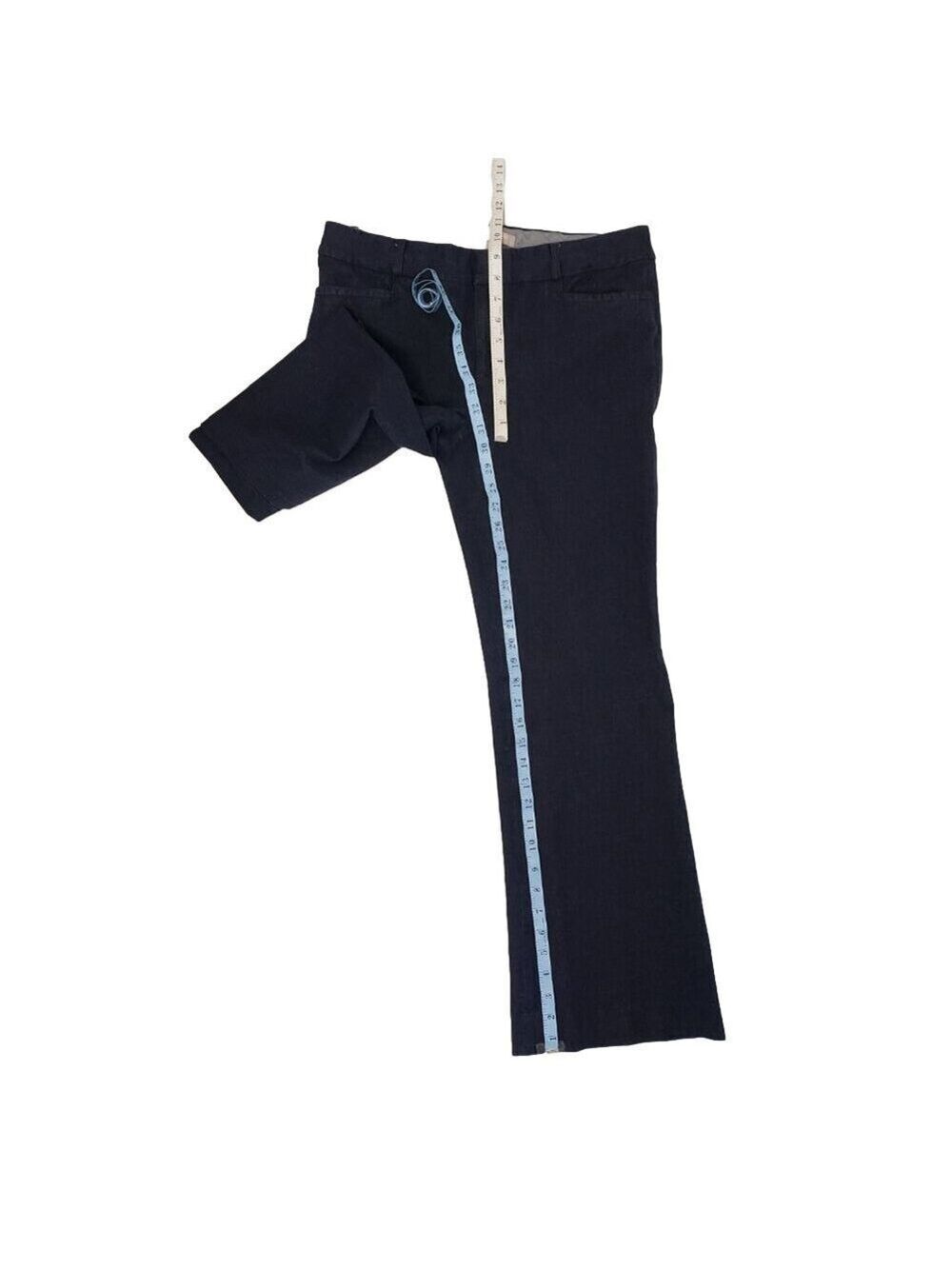 Banana Republic Sloan Fit Navy Dress Pants Women’s 12 - Picture 10 of 11